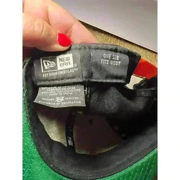New York Knicks Snapback Hat New Era 9Fifty Hardwood Classics Black - Picture 10 of 10